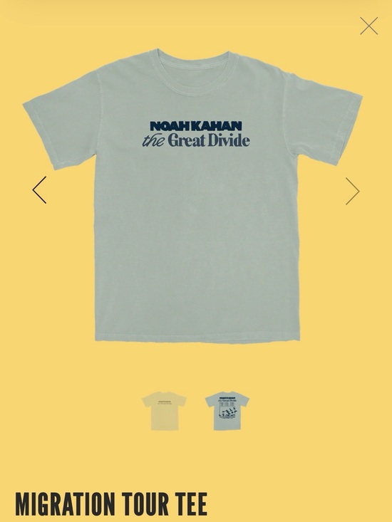 Other - NEW Noah Kahan Official Tour Merch Shirt - Migration Tour Tee